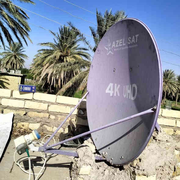 بفضل الله ، من ضمن عملنا تنصيب و تعديل إشارة طبقين نحو مدار النايلسات 7° غرباً مع ألتقاط كافة قنوات و باقات المدار المتنوعة 🛰️📡.
كذلك تركيب و  تثبيت شاشة بلازمة جدارياً 🖥️

العنوان الأول : كوت _ الزنابرة 

العنوان الثاني : كوت _ حي الجهاد 

للتنصيب يمكنكم التواصل عبر 
الهاتف : ***********
واتساب : ***********

#عملنا كافة مناطق الكوت
@إشارة
