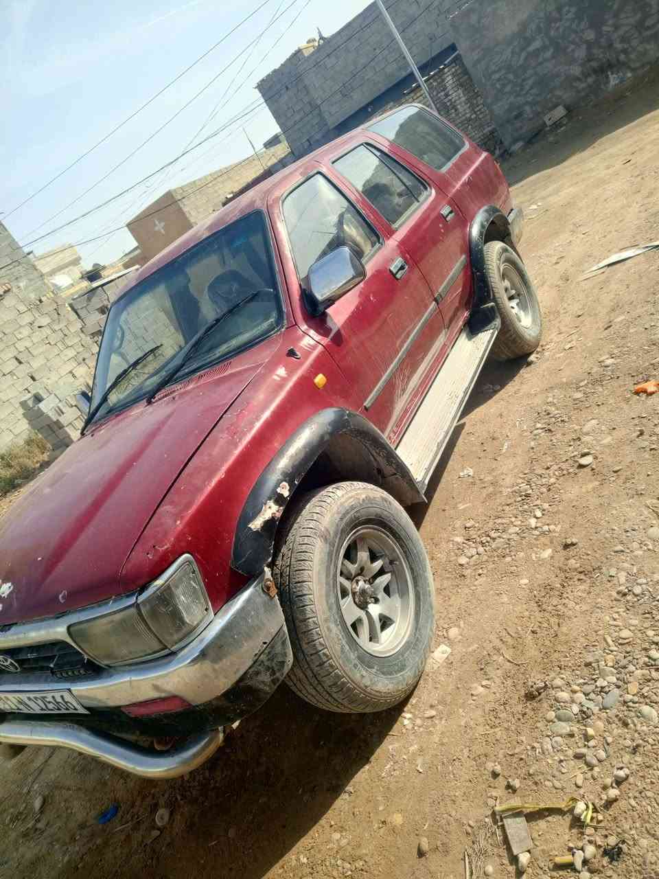 سلام عليكم هايلوكس سورن موديل 1992 رقم بغداد بسمي كير و محرك بطه خير من الله  كهربايات شغرله صدر نعمه تايرات جديده سنويه 2027 سعر 45 مكان سياره بغداد سبع قصور ***********
