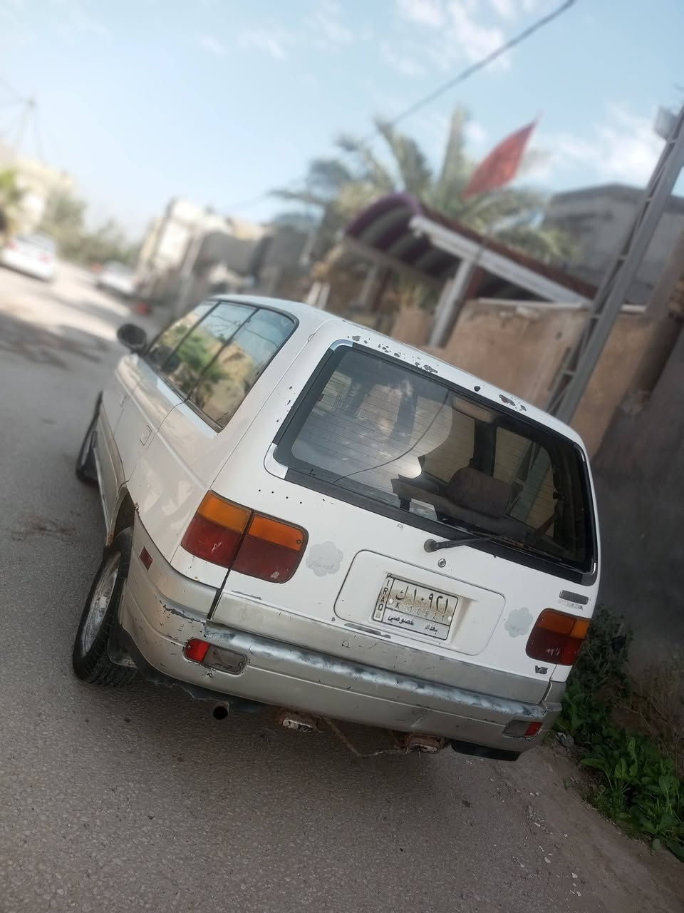 سلام عليكم مازده  سبعه ركب 
سياره نضيفه مكفوله من لضربه ول صبغ
بلاديه وجاهزه كبل للشارع 
 مكينه وكير جدد ونجي 4سلندر اوتماتيك 
اكسن مكفولل 
  رقم الماني  بغداد صاحبه يريد مداور 
 سياره جاهزه زوج تاير جديد
 حداديه اماميه وخلفيه جديده 
جديد با تري جديد كهربائيات  شغاله 
رقم راعيه  *********** 
السعر 34 ورقه وبيه مجال  
 المكان دوانيه مهناويه 
مكلف بل نشر
