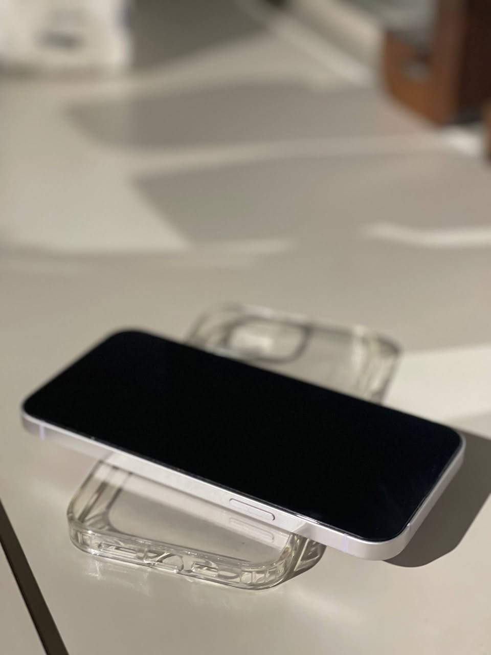 آيفون 14Plus ذاكرة 128 تك سيم كارت شرق اوسط مكفول لون بنفسجي بطارية 88 الجهاز بدون ملحقات مكاني نجف السعر 600 وبي مجال ***********
