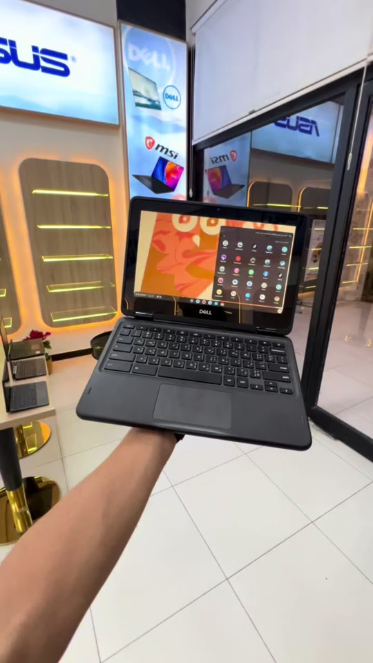 عندك دراسة لو العاب؟! جبتلك لابتوب قلاب360 درجة وبسعر 85الف والتوصيل مجاني  ذاكرة 32/4 حجم شاشة 12 انش  ونظام اندرويد  للحجز والاستفسار  *********** ***********
