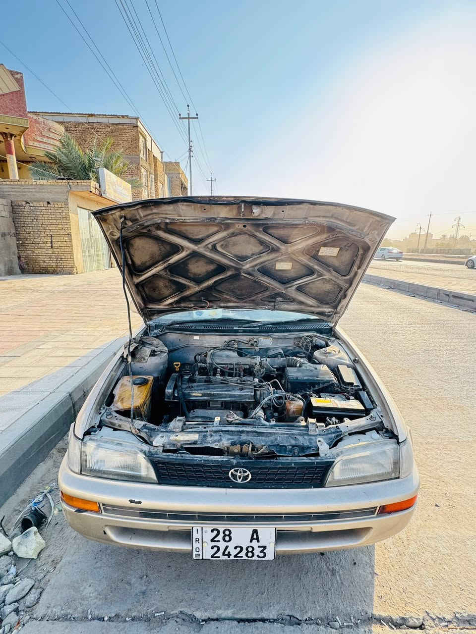 السلام عليكم
كولار  موديل 1992
 سيارة كشرها نضيف  
بيها  ضربه بل جنطة بدون برانكيت  فقط قبق الجنطه والجاملغ جهة السايق
 بيها خيط تبخير 
ابيعلك سياره مابيها عيب شرعي  
تحويل ثاني يوم  
السعر 45 وبيها مجال
متواجد واتساب ***********
