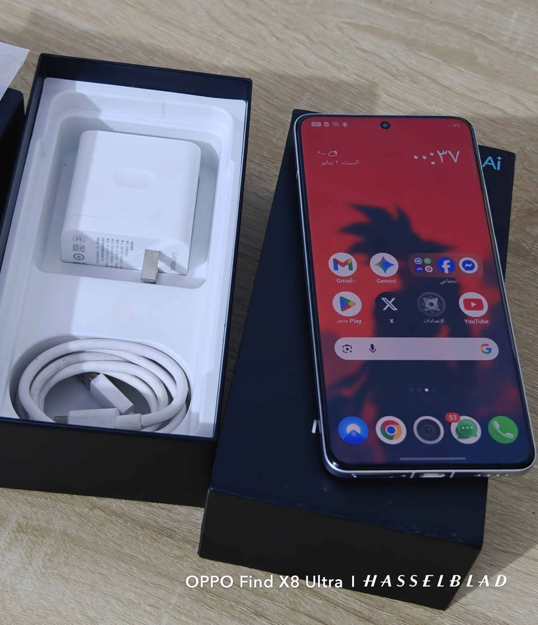 موبايل Realme Gt 7 Pro  نسخة الصين 
نظافته 100% ملحقاته كاملة 
12/256
 اقوى معالج العاب Snapdragon 8 Elite  ببجي 120 فريم 
بطارية عملاقة 6500 وشحن 120 واط 
جهاز بدون اي نقص السعر 640 الف سعر ثابت بدون عمله

مكاني كربلاء حي الغدير شارع المشجر 
رقمي *********** توصيل موجود كربلاء, العراق
