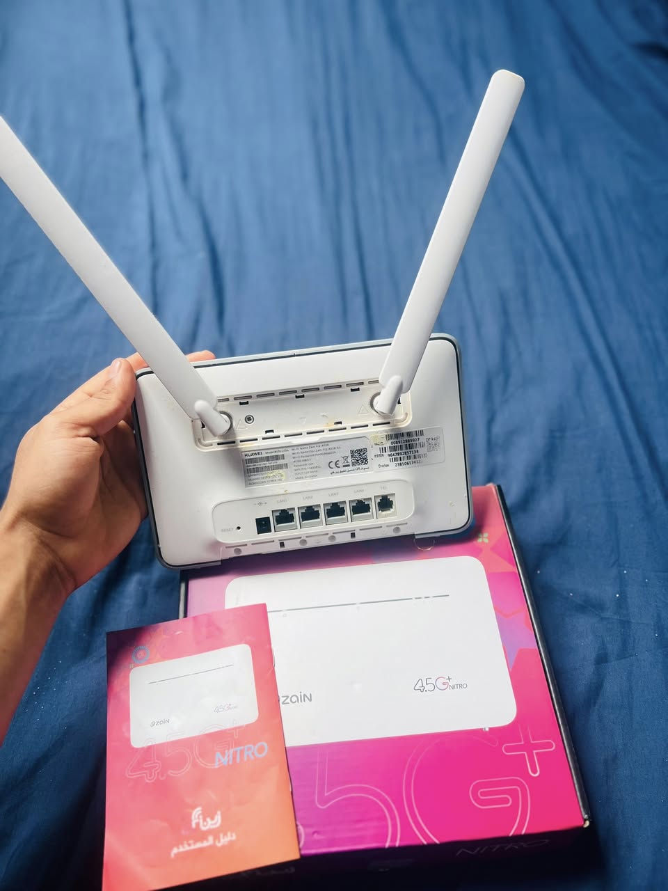 سلام عليكم راوتر زين فاي شركه زين مستعمل شهرين بس السعر 60 نجف حي الرحمه ***********
