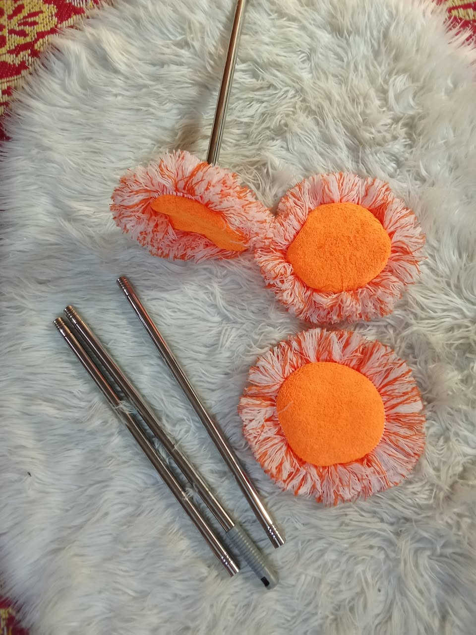 شوفولي جمال هالممسحات البرتقاليه متكونه من ثلاث قطع والرصاصيه من ست قطع يجنن واستخدامهن متعدد 
اثنينهم ب10


**إذا كنت صاحب هذا الإعلان وتريد حذفه لأي سبب، رجاءا أرسل رسالة إلى الدعم الفني**