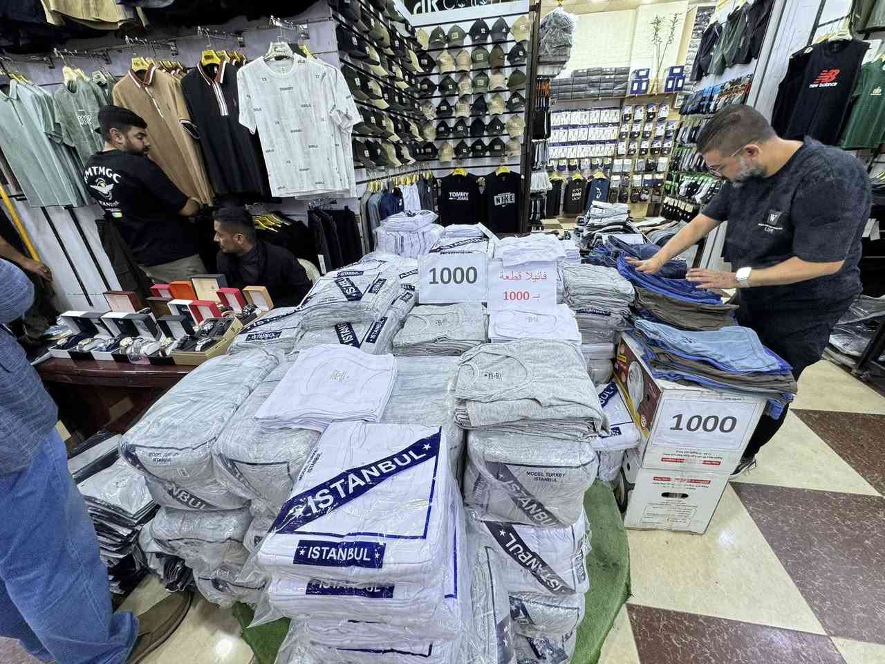 وصل الوجبه (3)من قسم داخلي ابوالف دينار
شورت رجالي شبابي الوان فانيله رصاصي ابيض كامل قياسات بس ب (1000)دينار
خانقين📍عمارة الحميدية مجاوراسواق جمعة
قرب فلكة مركز شرطه بادارة حمودي دبي
جمله مفرد ***********
