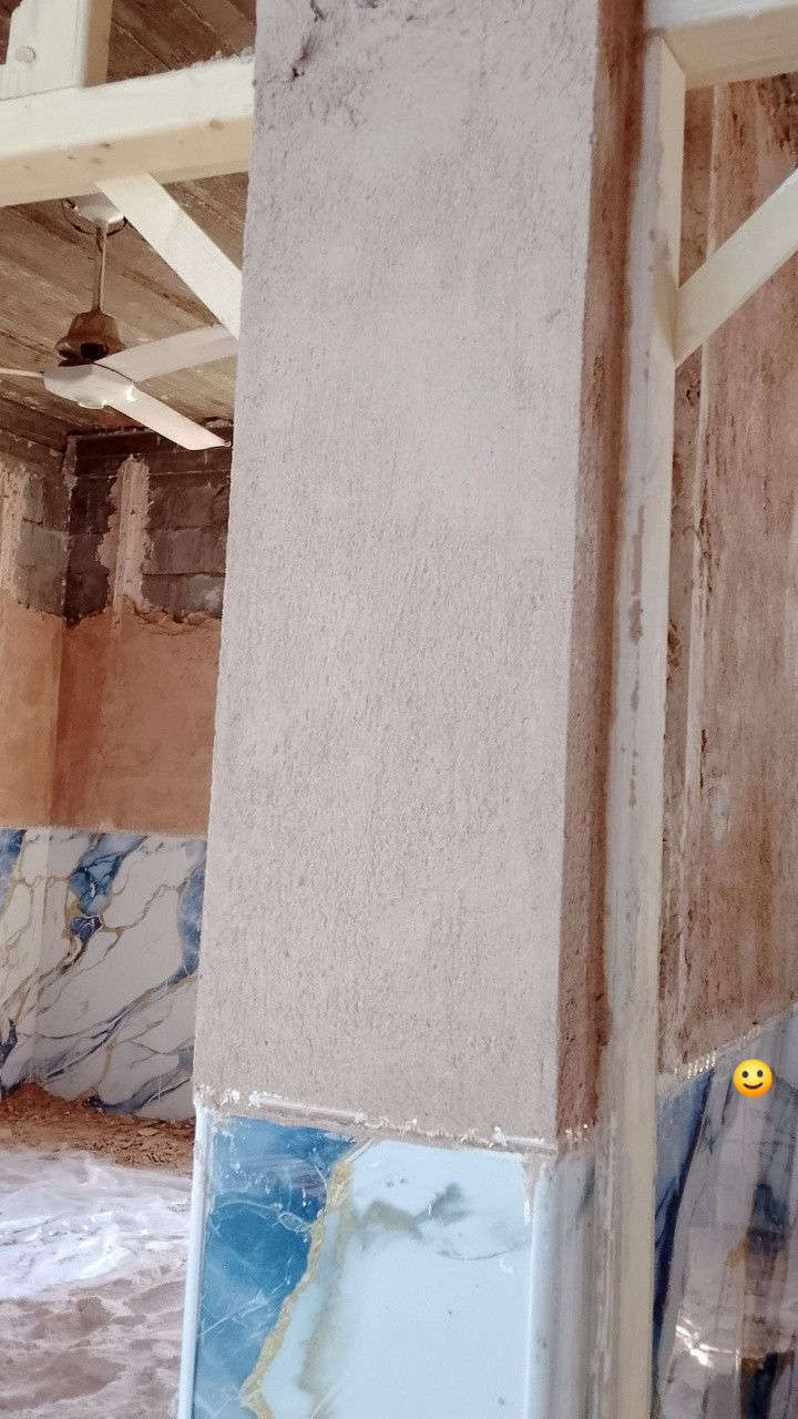 خلفه متفرق حاليا جص بياض سمنت طلس*********** عمل نضيف
