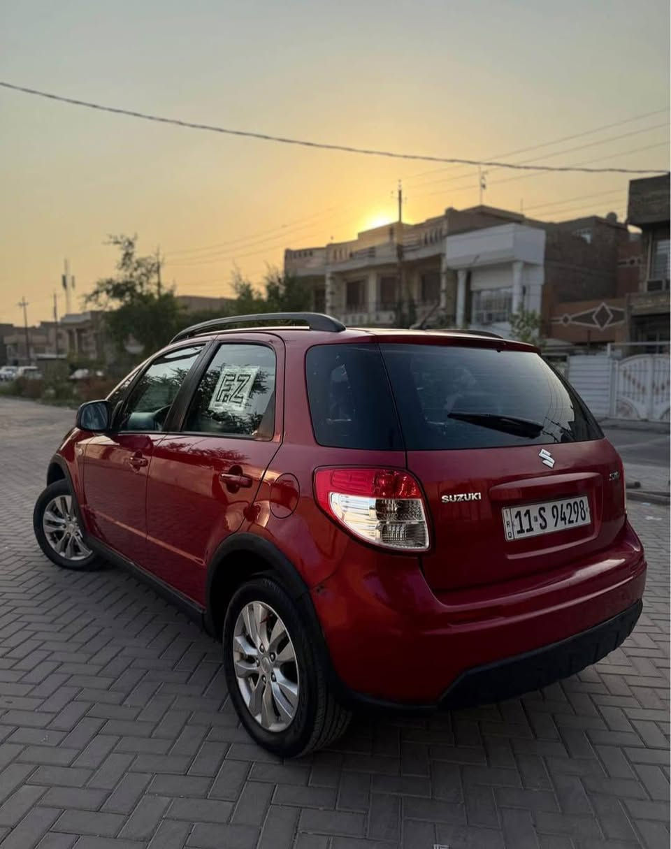 ‏سوزوكي SX4 موديل 2014 ياباني 🇯🇵اصلي
( خليجي )‏ لون احمر🍅 .. رقم بغداد 

‏محرك 2000 اقتصادي جدا و دبل كير اوتوماتيك عادي 

ملاحظة للشفافية والأمانة:
منظومة التبريد (المكيف) واقفت تحتاج تفقد وصيانة أو شحن غاز، وقد تم خصم تكلفة الصيانة بالكامل ومراعاتها في السعر النهائي المعروض للبيع.
 شفتات بالستيرن ، تحكم ستيرن..ABS ..لايت زنون💡 ..تخم تاير
ويل كب بلادي.. داخل سياره نظيفة
شاشة اندرويد كاميرا خلفية 4K📷
‏صبغ رش فقط سبب الشخوط  عندي سونار
بلكات نوزلات فيت بم مجاول كله جديد 
صدر كامل كلة جديد
دهن الماني اصلي 
سنوية جديدة باسمي وشرط تحويل ثاني يوم
عنواني بغداد مجمع ريحانة السكني بعد بسماية ب10 دقائق

***********

السعر 65بيها مجال بسيط جدا
