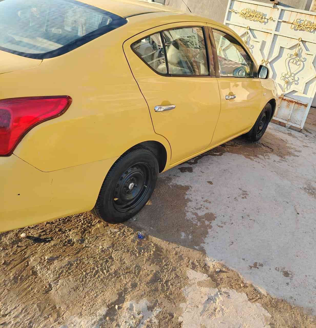 السلام عليكم  نيسان سني هندي موديل ١٤ بسمي بيها منظومة غاز  ابليتةزركة كير محرك كفالة باب السايق وخلف السايق بيها اشوية  معجون والباقي مكفول مصفرة  هيئة سنوية صاقطةمن ٢٥  السعر ٨٥ وبيهة مجال  *********** ابو علي المكان سبع البور
