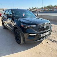 فورد اكسبلورر بوليسي 2023 كفالة من الصبغ ومغلفة ppf بـ 20 ورقة سيارة م...