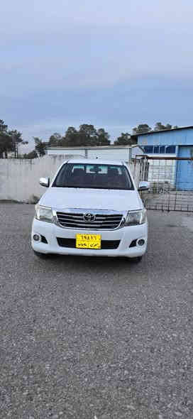 تویۆتا هایلوکس      2012   TOYOTA 
*********** 

٢٢٢ هەزار ڕۆشتوە 
مەکینە نەکراوەتەوە
تەنها بۆنیتەکەی بۆیاخە قرچیکی بچوکی هەیه 
لەشەڕیکەوە یەک دەستە
سەنەوی تازە بەسەر چوە 
زۆر تندوتۆڵ و بێ مسروفە 

177$  کەمیک مامەڵە 
***********
*********** السليمانية
