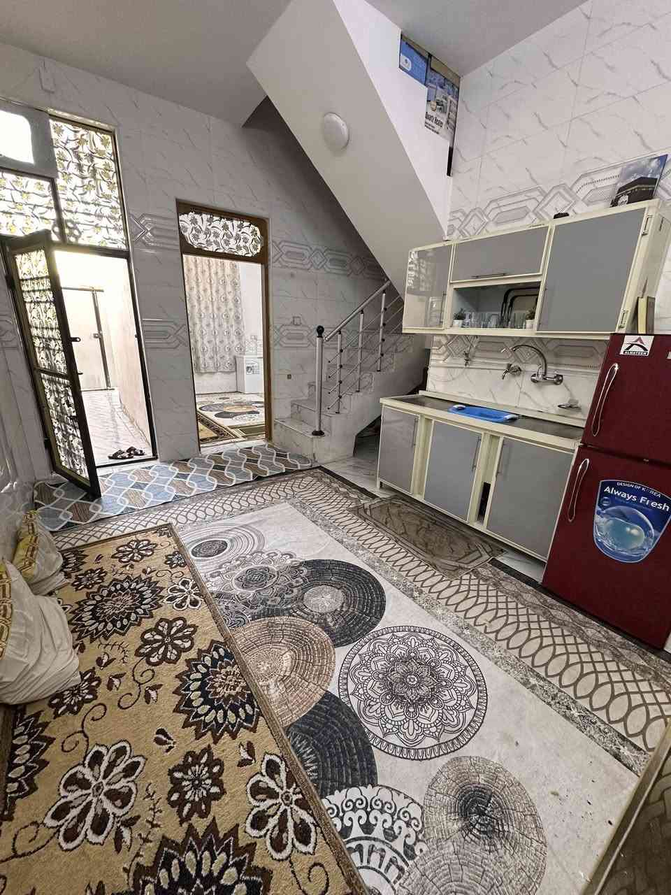 المساحه 75 م طابو زراعي النجف ملحق ميسان قرب سكلة الكرعاوي شارع الزوار

غرفة// صالة// مطبخ // استقبال// صحيات

السعر 47 بي مجال 

بناء طابوك صب اساس وسكف 
*********** اتصال واتساب موجود
