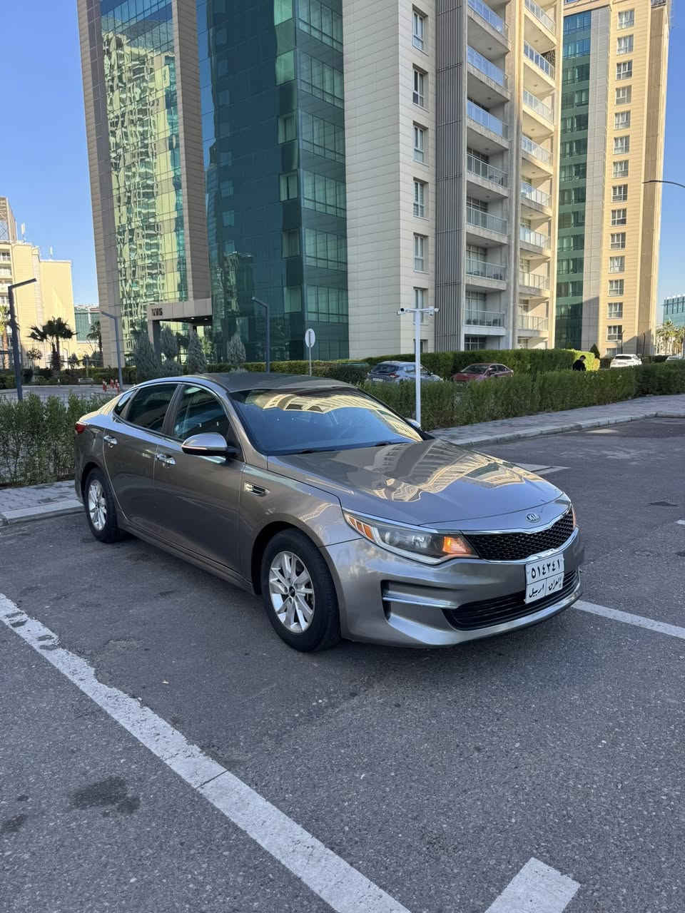 للبيع اوبتيما موديل 2018 وارد امريكي  
بيهة بابين صبغ وملاحضات زغار بارد 
السعر 118 $ ورقة 
الاستفسار *********** واتساب 
عنوان السيارة اربيل فرمانبران
