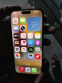 آيفون 16 برو ماكس ماستر ذاكره 256 بطاريه 98  ملحقات وائر وكارتون فقط  ...