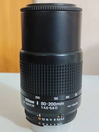 زوم نيكون nikkor 80.200 وتساب 07805301805 اكو توصيل كافة المحافظات