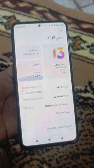 للبيع ريدمي نوت ١٠ برو نضيف الجهاز ذاكره ١٢٨ السعر خاص مكاني رميثه ***********
