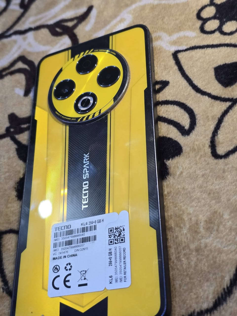 للبيع موبايل تكنو سبارك ٣٠ ذاكره ٢٥٦ السعر ١٢٠ مابي ضرر ولا مصلح


**إذا كنت صاحب هذا الإعلان وتريد حذفه لأي سبب، رجاءا أرسل رسالة إلى الدعم الفني**