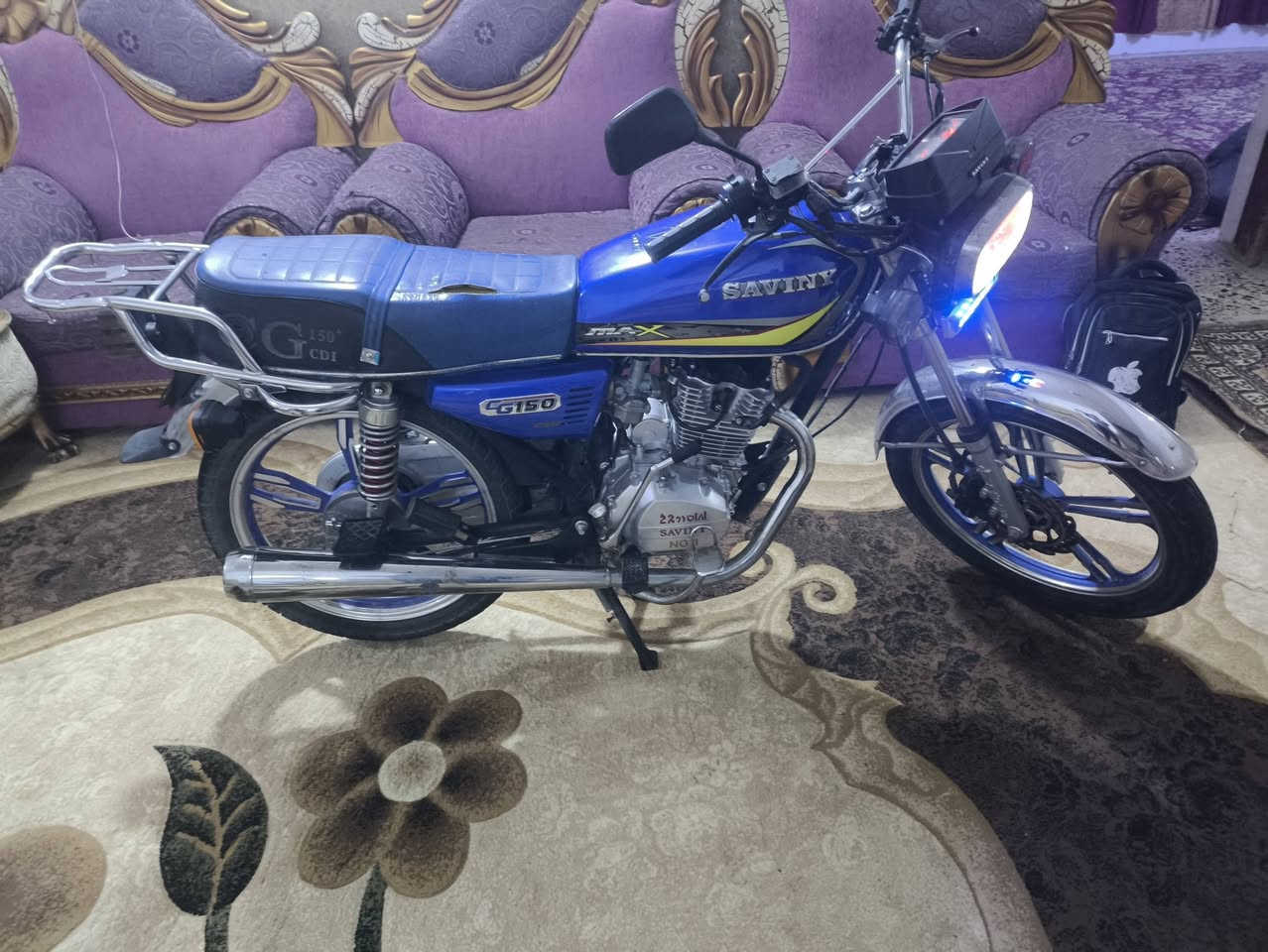 يالله دراجه ايراني موديل2023للبيع السعر 650وبي مجال  محرك ما ممدود عليه صبانه المكان الرمادي جزيره البذياب هاذ رقمي للتواصل ***********مو شراي لا تعبني ولا اتعبك
