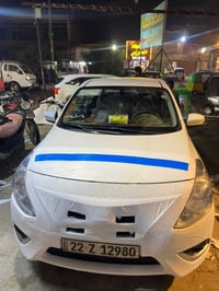 نيسان صني موديل 2025 ماشيه 79 بيهه بارد قليل جدن السعر115 أو بيهه مجال...