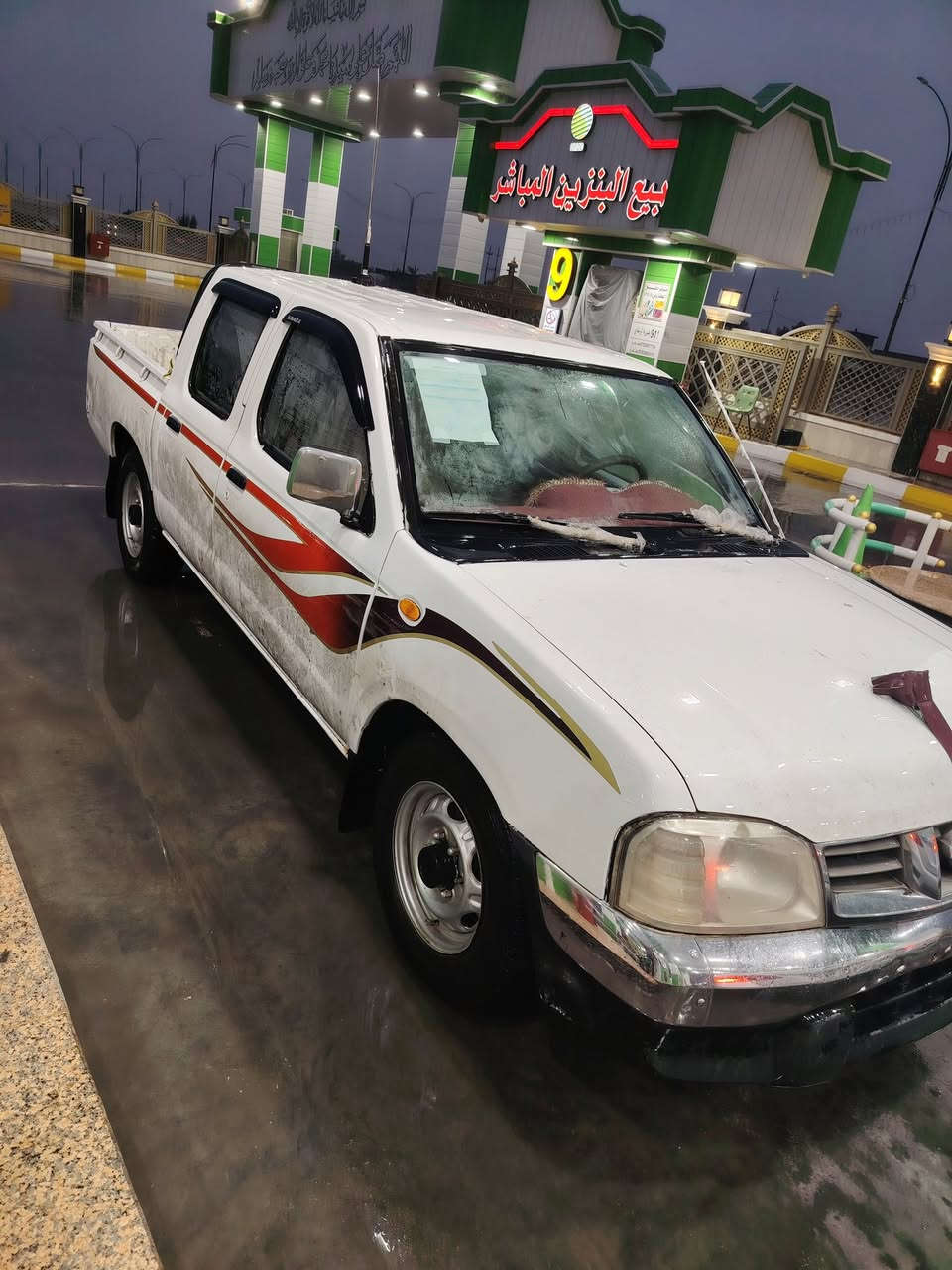 نيسان مزاد/٢٠٠٧جاهزه شرط مكينه واكسل تبريد تدفئه دوشمه جديده مصبوغه جمالية بدوون حادث 
*********** 
مكانهه انبار فلوجه 
السعر ٦٨
