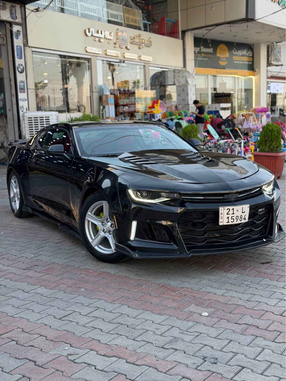 كامارو2017 فيفتي فول تعديلات 103 ورقة فقط ومجال
(غرامة 425$ ينزل من سعر السيارة ورا المعاملة)

سيارة شبابية  ماشاء الله كعدتها وشوفتها تجنن فول تحديثات
محرك 6 سلندر  كبس (مومفتوح)🚀
شاشة كار بلي
كشنات كهرباء سائق وسكن
بريك بصمة
تحديد سرعة
تحكم ستيرن
كير  شفت بالستيرن
ويل كب
لايتات زينون
3 مودات قيادة
غرفة دواخل احمر
كشن كهربائي
السيارة ماشية  فقط
دبل اكزوز رباضي
بصمة تشغيل
بصمات ابواب
شاشة سرعة
بك لايت  كورفت
ليد داخلي متغير الالوان
سنوية جديدة
السيارة بيها قطع صبغ ابيعلك حزام
السقف مابيه اي شيئ قطعيا لا ضرر ولا بارد والسيارة شرط الفحص وين مايعجبك
الكير شرط غير مفتوح
محرك شرط غيرمفتوح
تبريد ثلج
السيارة رقم سليمانية وموجودة في اربيل
تحويل شرط
الرجاء ثم الرجاء قبل الاتصال قرائة التفاصيل واني عارضها بسعر رخيص للبيع السريع وادري الي مثلها اغلى بهواية وبالخدمة واعتذر عن الاطالة
*********** ويوجد واتس اب أربيل, العراق
