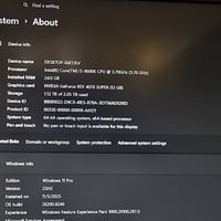 حاسبه pc مخصصه للالعاب والمونتاج  فول مواصفات 1-cor i5 3900 gen9 2-ram...