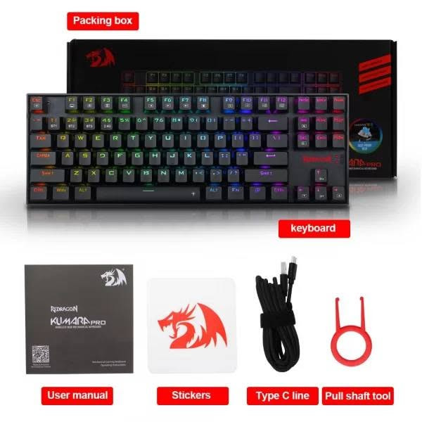 السلام عليكم 
ماوس G304 Logitech 
25
كيبورد redragon Kumara k552 wireless 
30
نسبة النظافة 100%


**إذا كنت صاحب هذا الإعلان وتريد حذفه لأي سبب، رجاءا أرسل رسالة إلى الدعم الفني**