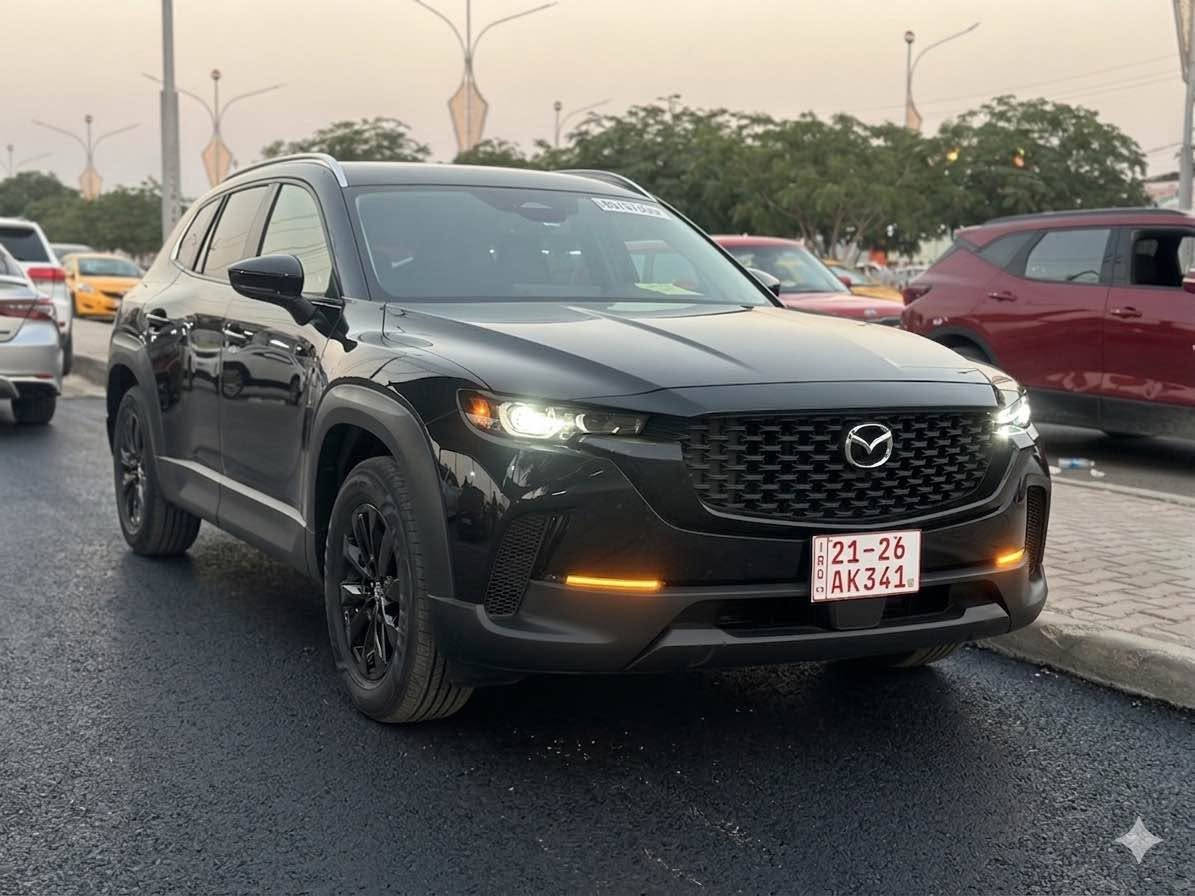 مازدا CX_50 Gs_L 
موديل : 2025
العداد : 12 كيلومتر
السعر : 204  بدون رقم بي مجال
ضررها : باب مبدل بلادي نفس لون هلال جاملغ صبغ ايرباك تكمه راجع بلادي وسستم بلادي شرط الفحص والترقيم
مواصفات :
_محرك 25 تنفس طبيعي
_ بصمة
_هاند بريك بصمة
_ بانوراما
_ مقاعد كهربائية 
_ صندوق كهربائي 
_ هاند بريك بصمه
_ اوتو هولد
‏_AWD
_ رادار امامي وجانبي
_ تحديد مسار
_ نقطة عمياء
_لايت ليد زينون
_ بك لايت ليد
_ ويل كروم
_مقاعد جلد
_ مقاعد هيتر
_ تبريد قطعتين
رقم كاتي : تترقم اربيل أو سليمانية كلفة رقم ١٥ ورقة بسم المشتري
العنوان : كركوك شارع المعارض 
للاستفسار : *********** كركوك, العراق
