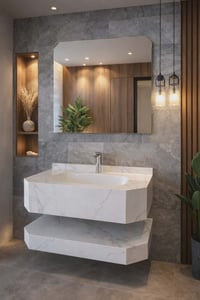 مغسلة عصرية • ٨٠×٥٠سم • خانقين داره كوناره