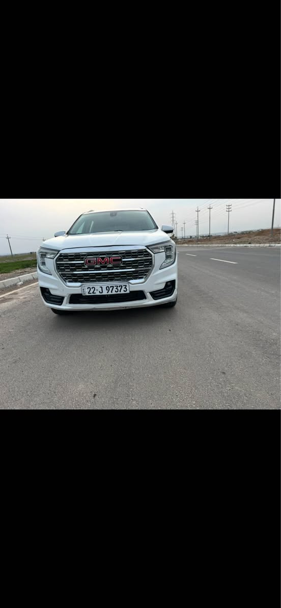 جمسي تيران دنالي فول موصفات
كشن جلد 
كشن هيتر 
كشن كهربائي
كشن تدفئه وتبريد 
سمعات بوس 
رادار امامي وخلفي 
كير ماوس 
دفع رباعي 
سمعات بوس صوت راقي 
سقف بنوراما كامل 
داداشو و 
مكينه ١٥ توربو 
توقف ذاتي 
ويل كروم 
٤ ابواب بصمه 
تشغيل عن بعد 
لايتات عدسه البجم الجديد دبل عدسه 
تبريد مركزي 
موصفات اهوايه موجوده بل دنالي 
السياره صبغ عام مكلوب امريكا 
مصلح حلو ومرت 
تبريد وكير ومكينه وهزه وسنويه وتحويل وغرامات كلها ابشرط 
السياره باسمي 
***********عليها واتس اب 
مكان السياره اربيل 
السياره مال بيت 
سنىويه جديده الى 2029
سعرها ١٤٥ وبيها مجال أربيل, العراق
