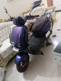 دراجة شحن • بطاريات جديدة • موتور معطل