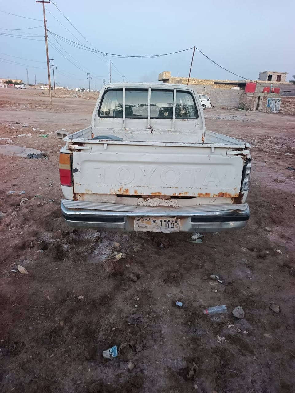 السلام عليكم
بيك اب موديل 93 رقم بصره اصفر العنوان ميسان طريق لبتيره مقابيل عباده سعر 16 ورقه مكلف بنشر ‏‪‏‪***********‬‏ رقم صاحب السياره
