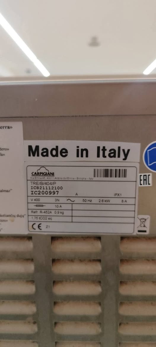 للبيع ...
ـ مكينة سوفت كربجاني ايطالي اصلي..
TRE/B/404/P 400/50/3 .
المكينة نظيفة واستعمال جدا قليل
ملاحظة / تم  شراء المكينة من شركة نسيم الغربية .
المكان بغداد
للمعلومات والاستفسار فقط الاتصال  ***********
غير متواجد عل الخاص فقط اتصال
