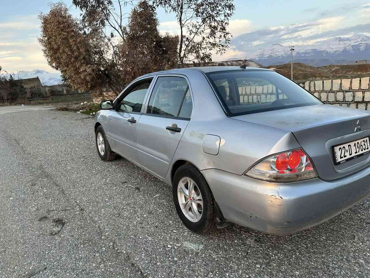 لانسەر مۆدیل ٢٠٠٧ سەنەوی  نوێ هەتا ٢٠٣٠  سەیارەکە بەناوی خۆمانە ٢ پارچە بێ ناو گرتن
سعر:٦٩ مەعامەلە
ڕەقەم تەلەفوون:***********
شوێن:قەڵادزێ
