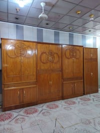 غرفه ام سته باب طابقين تزكام توب داخل وخارج صاج خمسه ملم ظهر جرجوبه شد...