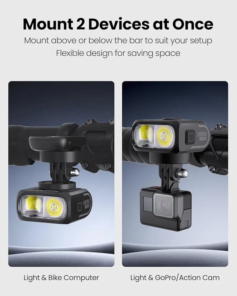 لايت مال بايسكل
Magicshine HORI 1300 Lumens Bike Headlight, Compatible with Garmin/Wahoo Mount, High & Low Beam Front Light, USB-C Rechargeable, IPX6 Waterproof for Night Riding and Urban Cycling


**إذا كنت صاحب هذا الإعلان وتريد حذفه لأي سبب، رجاءا أرسل رسالة إلى الدعم الفني**