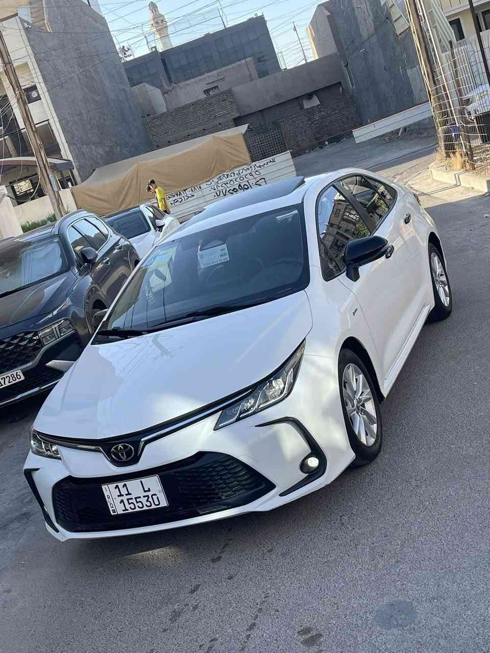 السلام عليكم
للبيع تويوتا كورلا هايبرد 
الشكل الخليجي 
موديل 2024
ماشيه 23 الف 
بيها صبغ جاملغ وباب شرط بدون دواخل وشرط فحص السونار 
فول مواصفات 
سياره جديده بمعنى الكلمه
رقم بغداد تحويل مباشر
السعر 140 وبيها مجال بسيط 
للاتصال ***********
مكان السياره بغداد حي الجهاد حي الحسين
