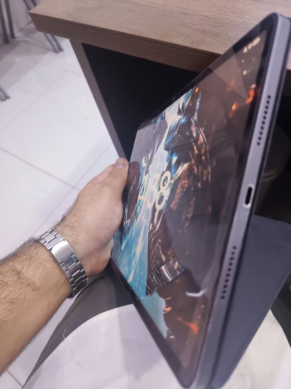 ايباد او تابلت شاومي باد 7 پرو للبيع فقط مستعجل جدا 
ذاكرة 512 
شاشة پايپر مات 
رام عشوائي 12 + 12
مستخدم 6 اشهر لكن محافظ عليه و نظيف
موجود هو و كارتونه 
سعره 450 الف و بيه مجال للشراي فقط
مكاني تكريت شارع المحافظة 
هذا رقمي ***********
سبب البيع: اسباب مرضية
