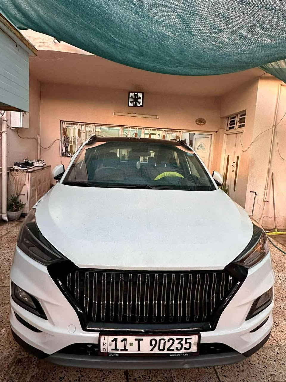 السلام عليكم
توسان 2019 للبيع
رقم بغداد مشروع وطني
فول مواصفات 
كوري هند بريك بالرجل
محرك 2000 دوش
ضوء كشاف عند الأستداره 
سقف بانوراما
لايت خمس عدسات
بصمه 
مري شفط
ترحيب عند الاقتراب 
كراسي الامام كهربائي اثنينها 
شاشة ايباد 
شاحن واير ليس
حساس امامي وخلفي 
كامره خلفيه
تحكمات ستيرن
تبريد قطعتين 
بردة بالصندوك سلايت
فحص السيارة مرفق مع الصور بس قديم الفحص  
تجي تفحص يلا تشتري 
السعر 190 وبي مجال 
مكاني كركوك الشراي يتفضل خاص أو يتصل 
*********** كركوك, العراق

