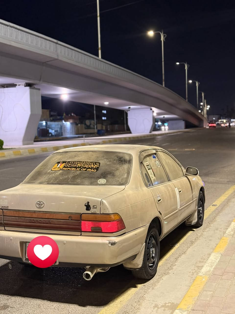 للبيع كورلا ١٩٩٣
سياره تخم تاير صدر سياره جديده مالت بيت. سياره  جاهزه من كلشي ما تغلي عليها دينار السياره رقم رقم محول جديد بأسمي 
السياره محور تحوير خارج ومرتب السياره عارضها ب٦٥ وبها مجال قليل كلش مكان السياره صلاح الدين 
***********
