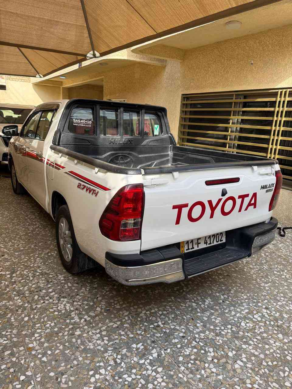 ساز 24 مكفوله عد طخه بسيطه باب الخلفي موجود بلصور ماشيه 45 تخم اطارات جديد اصلي بسمي بغداد السعر 290$ وبيه مجال 
***********
