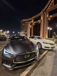 للبيع انفينيتي  q60  ٦ سلندر تون تيربو موديل ٢٠١٨   رقم بغداد بأسمي تح...