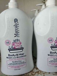 شانبو وغسول جسم اطفال في آن واحد عطر مميز تركيه طبيعية خالية من المواد...