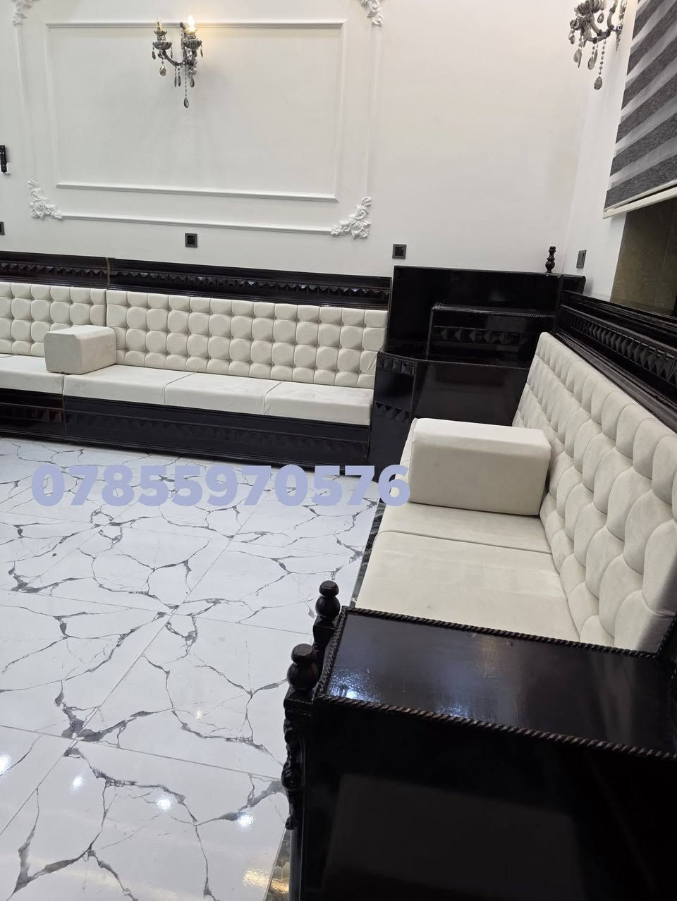 ✨ شغلنا يتكلم عن نفسه ✨
قنفات بتصميم ملكي أنيق 🤎
✔ هيكل قوي ومتين
✔ تنجيد مربعات كبس فاخر
✔ قماش مبطن ثقيل بدرجة راقية
✔ تشطيب خشب أسود بنقوش مميزة
✔ طاولات بسطح زجاج عملي وجميل
تفاصيل دقيقة ✂️
راحة + فخامة + ذوق عالي
📍 تنفيذ حسب الطلب
📞 للحجز والاستفسار راسلنا خاص
#قنفات #تفصيل_قنفات #نجارة #تنجيد #ديكور #اثاث_راقي #صنع_بإتقان #علي_الياسري


**إذا كنت صاحب هذا الإعلان وتريد حذفه لأي سبب، رجاءا أرسل رسالة إلى الدعم الفني**