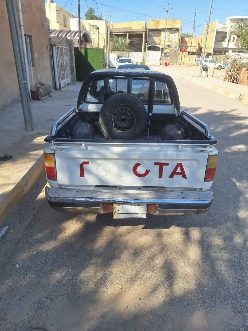 يالله 
السلام عليكم 
بيكم تيوتا مديل 91 بيع فقط السياره بأسمنا 
مصبوغه عام للجماليه فقط يراد الها شويه ترتيبات 

السعر : 35 وبيه مجال كلش قليل 
للاستفسار: ‭0782 507 2185
