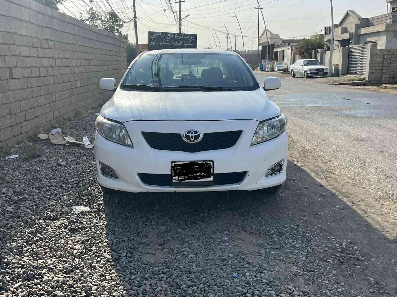 سلام عليكم للبيع كورلا 2009وارد امريكي  ضرر جاملقات ٢  سياره جاهزه من كلشي محرك كير فول السعر 105$  للتواصل ***********اذا مو شراي لا تتصل
