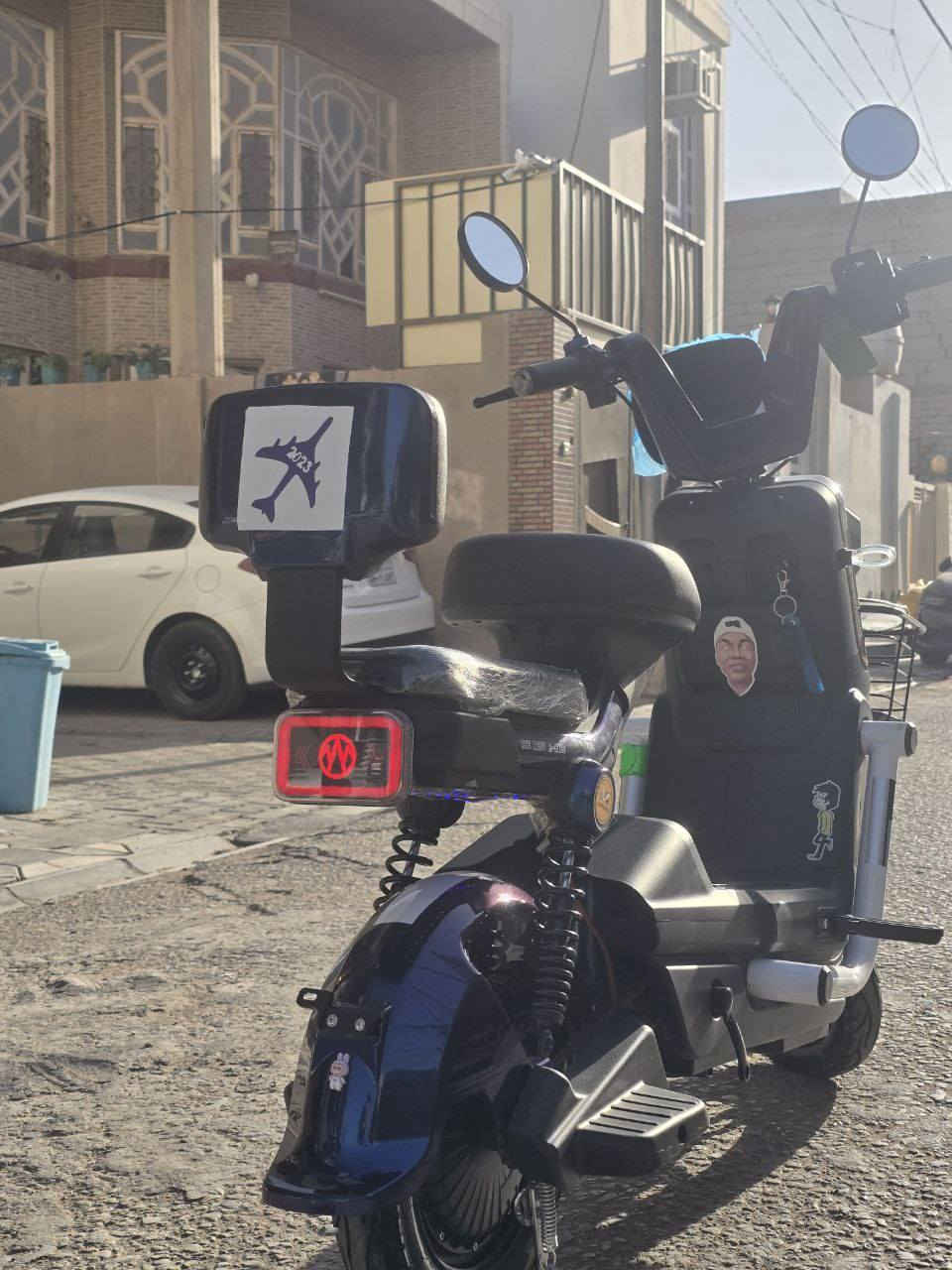 سلام عليكم بايسكل شحن مديل 2025 حجم 20  يتكون من 4 بطاريات وبيه زنون عالي ناصي وبيي اشاير جديد  السعر 500  بيه مجال المكان النجف ((كوفة))  اتصال على الرقم ***********
