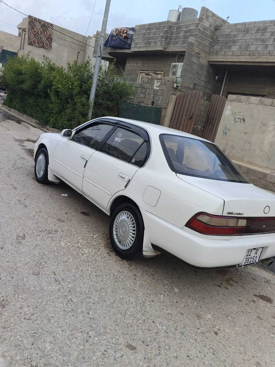 كورله موديل 1993تبريد بس غاز السياره صباغ مابيها تخام تايرات جديد ويرمنيه كله شغاله السياره باسمي شرط التحويل سعر 58 بيه مجال بسيط***********دوشمه تغليف كشنات شاشه وكامره
