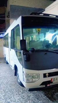 كوستر للبيع موديل 19 كفالة عامه تخم تاير تبريد محور منضومه غاز  السيار...