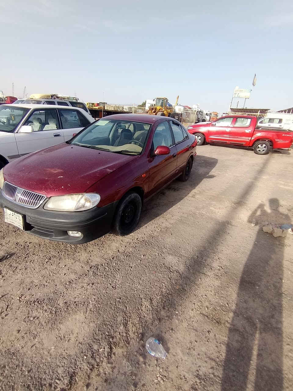 نيسان صني ياباني مديل 2000
كفاله مكينه وكير وحداده

سياره مشروع وطني والسنويه منتهيه العام

السعر 53 وبيه مجال 
مكان البصره _الزبير

رقم - ***********
